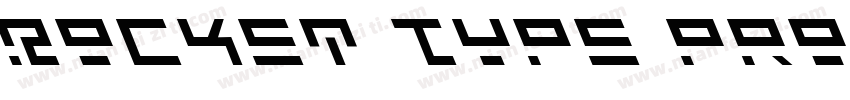 Rocket Type Pro字体转换